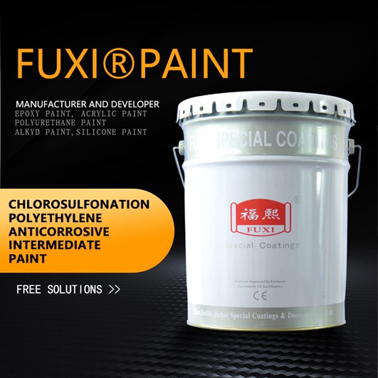 Peinture intermédiaire Anticorrosive en polyéthylène chlorosulfoné
